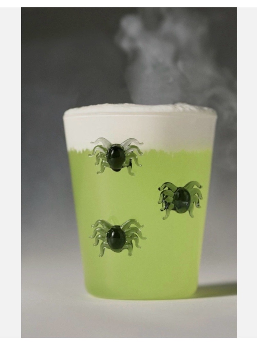 Green Spider Halloween Party Cup - Decorative Halloween Drinkware